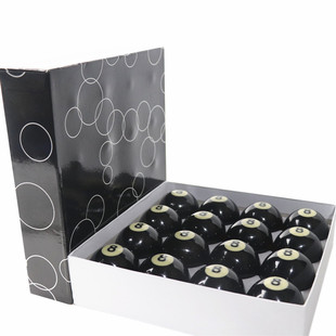 5.7 mother ball billiards white ball trumpet mother ball Black 8 ball retail table ball scattered single black 8 Billiard ball