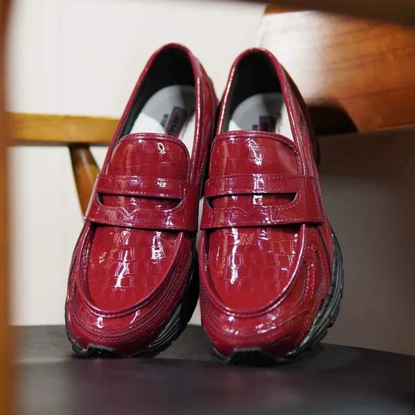 Pure Original 1906L Loafers Patent Leather Height-Increasing Thick-Soled Mary Jane Shoes Unisex Slip-On Sports Casual Shoes