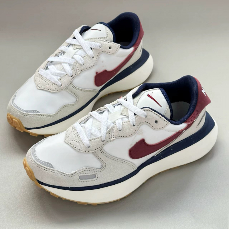 Pure Original Phoenix Waffle Retro Waffle Running Shoes for Men and Women, Preppy Style Casual Versatile Wear-Resistant Sports Shoes