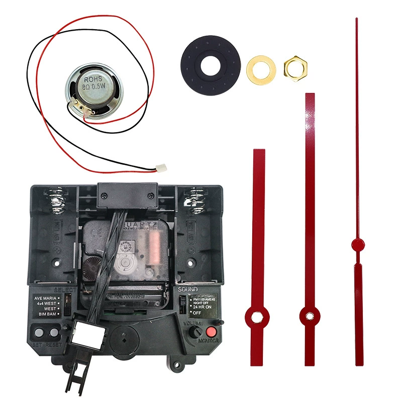 Аксессуары для часов Музыкальная шкатулка Ximinji, встроенный рокер для часового хронометража с механизмом солнечных часов, каждая указка