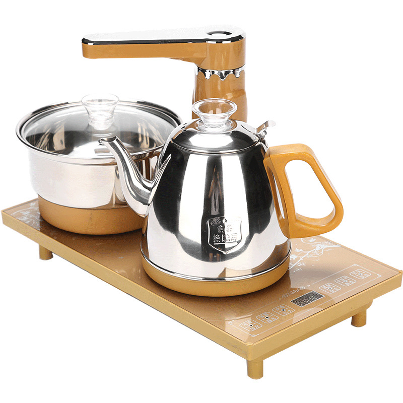 20*37cm 황금 완전 자동 전기 차 스토브 세트