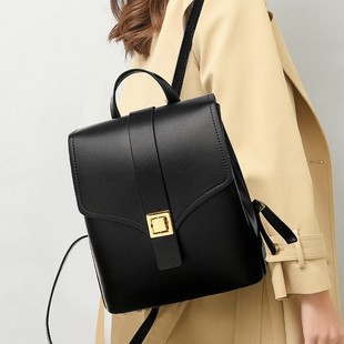 Backpack 2025 New High-End Women's Bag Fashionable Simple Large Capacity Casual Commuter Backpack Cross-Border Wholesale