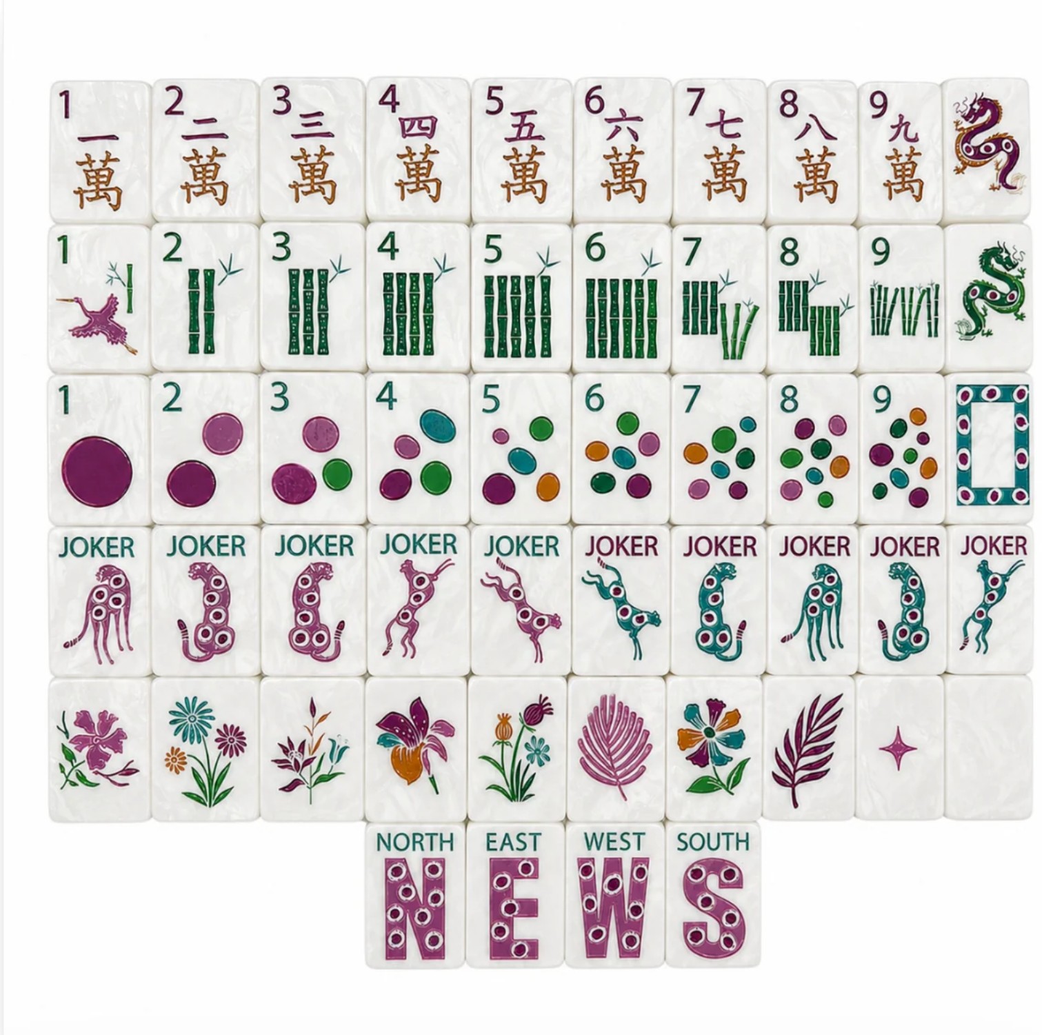 (Pre-sale) 2026 New Spring Hunting - Light of Hunting Water Ripple Series Mahjong Tiles