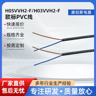 H05VVH2-F/H03VVH2-F �W��VDE�J�C�⾀PVC�Դ�����^��