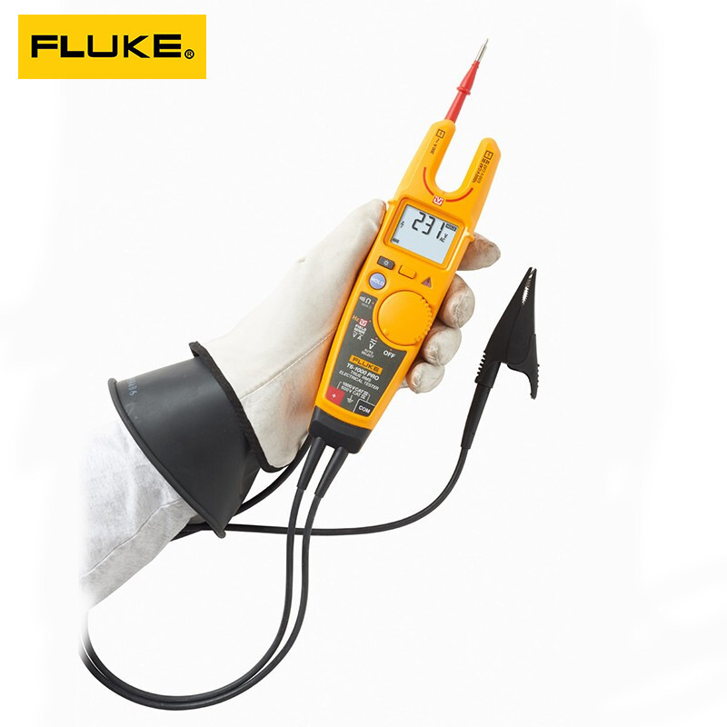 FLUKE福禄克电压通断检测仪T5-600便携式开口电流钳形表T6-1000