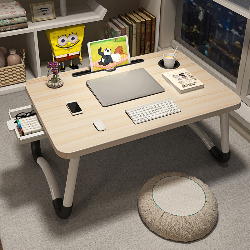 Cama, escritorio, mesa pequeña, mesa plegable, dormitorio en casa, artefacto para estudiantes image 3