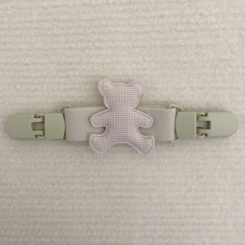 INS estilo coreano clip de suspensión oso pantalones de tirantes para niños clip anti-caída clip de la correa del hombro soporte de la falda de la suspensión antideslizante artefacto de hombro