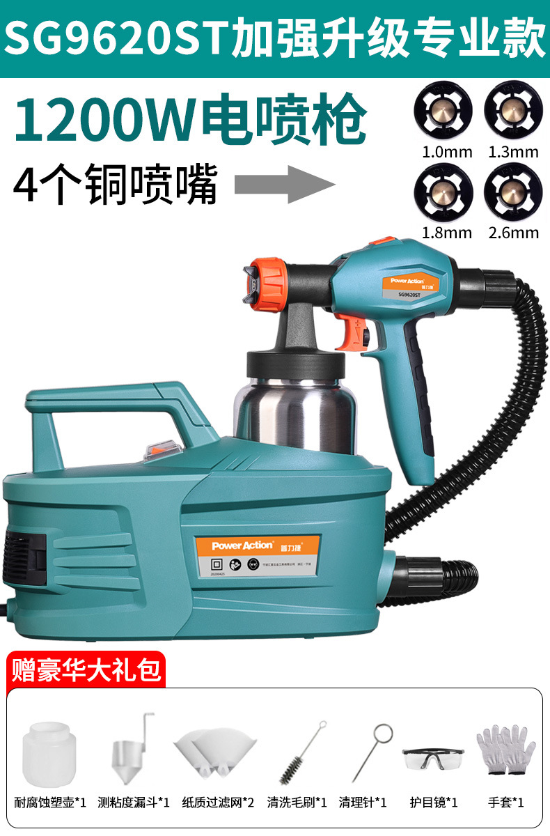 Coating Spray Gun | Shili Changjia Sheet Metal Spray Repair - sg9620st-4-copper-nozzles