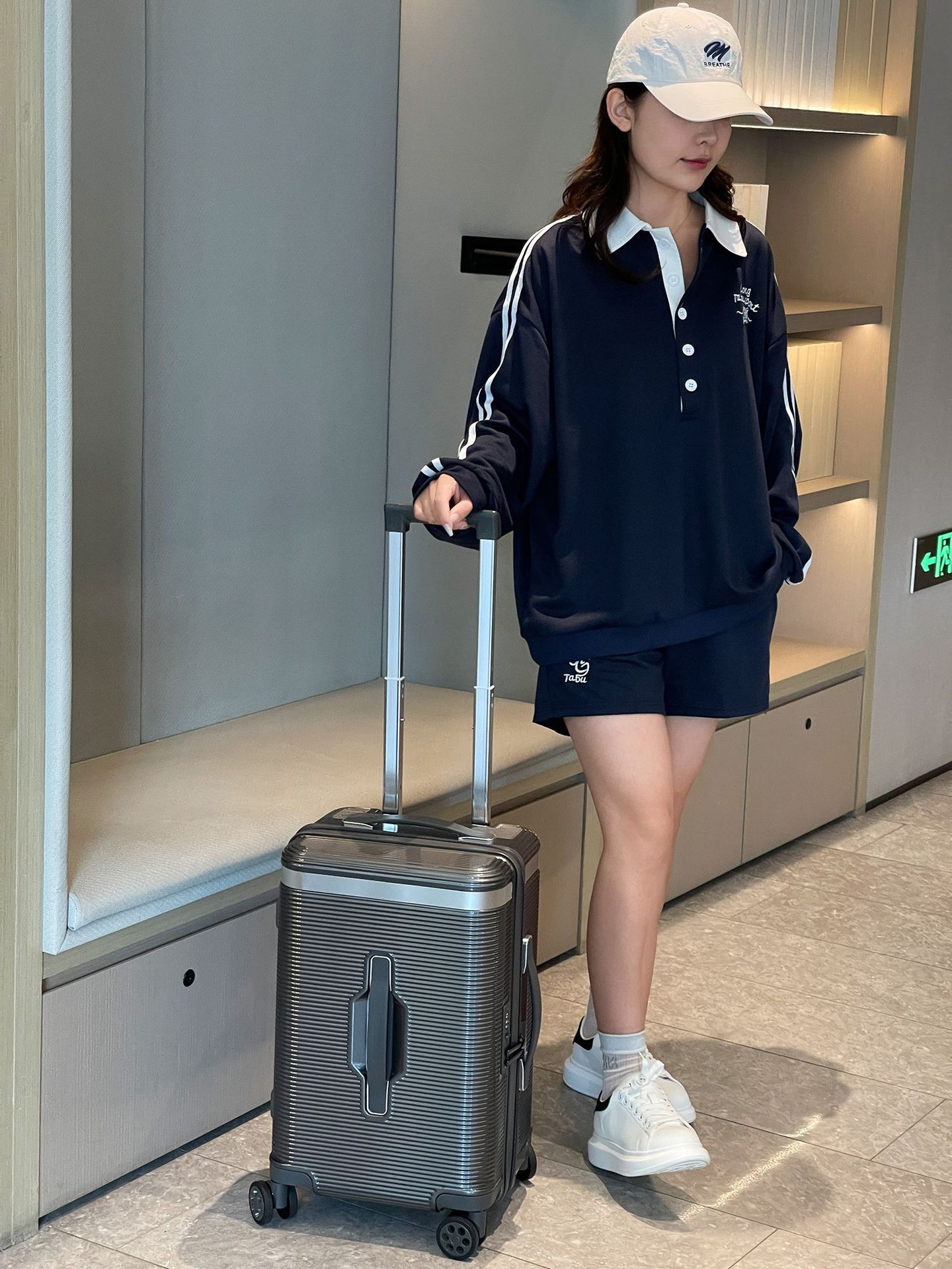 [Package de alta calidad] Ericsson 2026 37 puntos maleta de almacenamiento profundo Zipper anti-explosivo viaje cajas de tracción