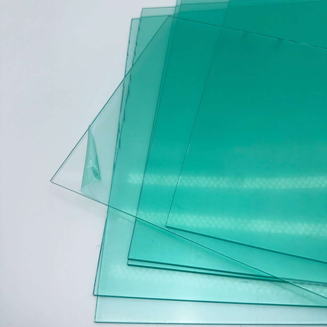 高透明全新环保料无卤耐温耐候耐紫外线聚碳酸酯板材PC塑料胶片