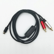 Type-C�D�pɏ�����l�� Type-C��2RCA  �֙C�B�����书�����l��