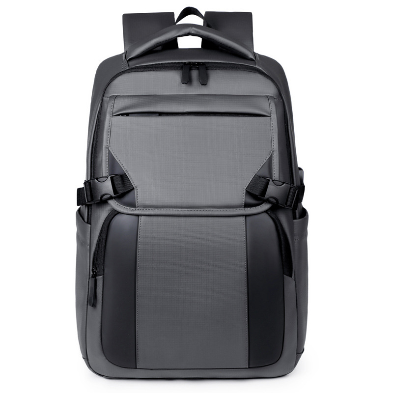 Mochila de negocios transfronterizos de gran capacidad de interfaz USB bolso de computadora portátil colgante tirón mochila de viaje de negocios