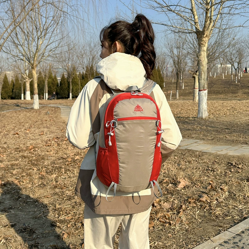 Capacious backpack for leisure for traveling for hiking, high-end