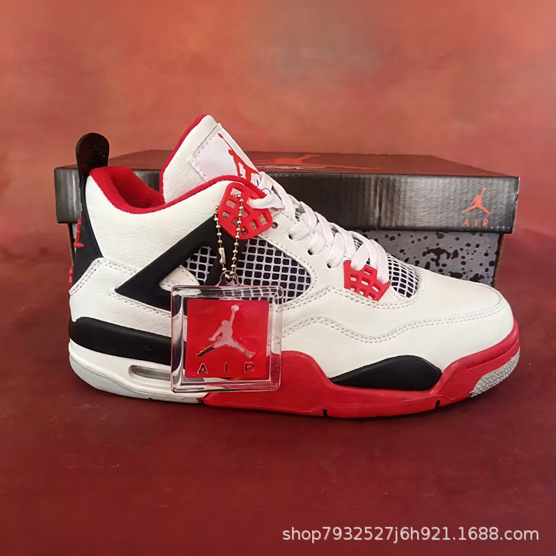 Chunyuan AJ4 Putian Jordan zapatos de baloncesto para hombres y mujeres, zapatos deportivos amortiguación retro casuales al por mayor transfronterizos