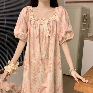 ����Korea�ļ��¿�˯��Ů�B��ȹӡ����@�����ٽz���ɼҾӷ�˯ȹ