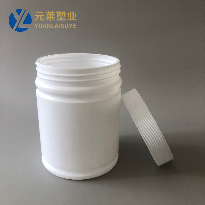 白色塑料瓶 吹塑瓶 塑料桶500ml塑料瓶罐子 白色密封盖