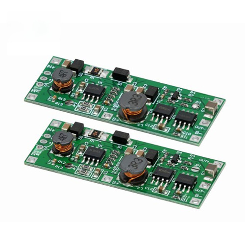 3.7V Lithium Battery DC UPS Uninterruptible Module Charging and Discharging Boosting 9V12V Voltage Boost During Power Outage