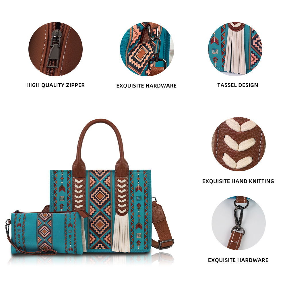 Geräumige Boho-Tasche
