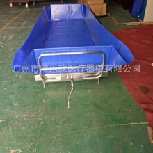老人残疾人移动沐浴床移动洗澡床手动升降沐浴推床瘫痪病人淋浴床