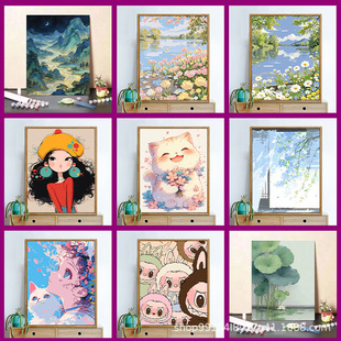 �����ͮ�diy�ֹ��Ͳʮ���ͨ�����L���b��羳���l��ɫ��40*50