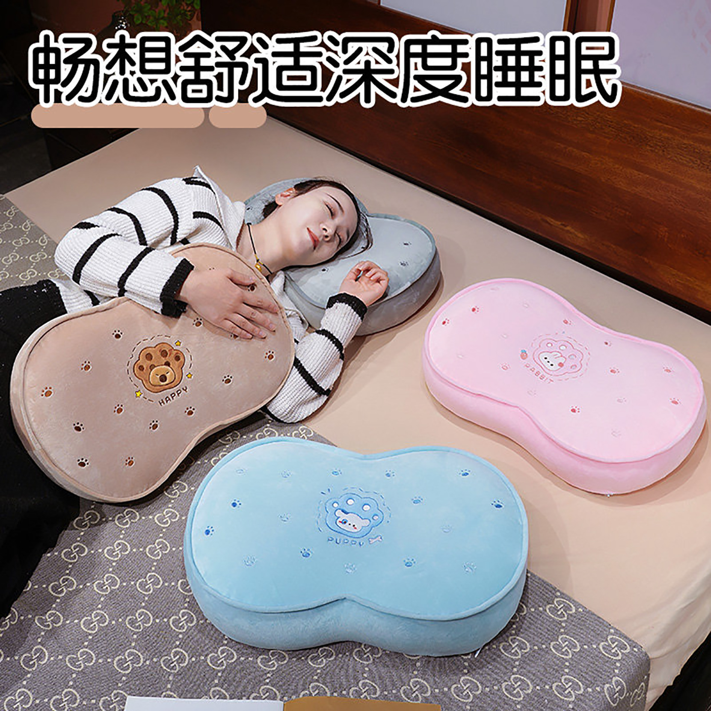 Verano almohada de vientre de hielo almohada de memoria almohada de cuello de algodón dormitorio de estudiantes almohada única almohada de almuerzo para niños caseros