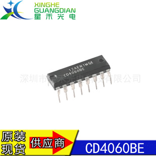 ȫ��ԭ�b�M�� CD4060BE ֱ��DIP-16 Ӌ����������U��оƬ