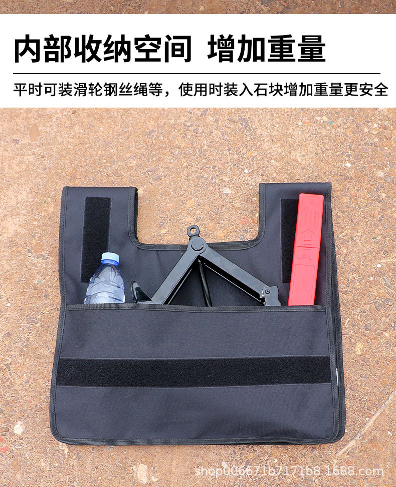 Off-Road Trailer Rope Flag Safety Outdoor Rescue Cable Flag Equipment Winch Safety Flag Bulletproof Cushion Reflective Flag