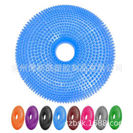 PVC瑜伽平衡垫按摩坐垫平衡盘充气瑜伽气垫健身球平衡脚垫镂空坐