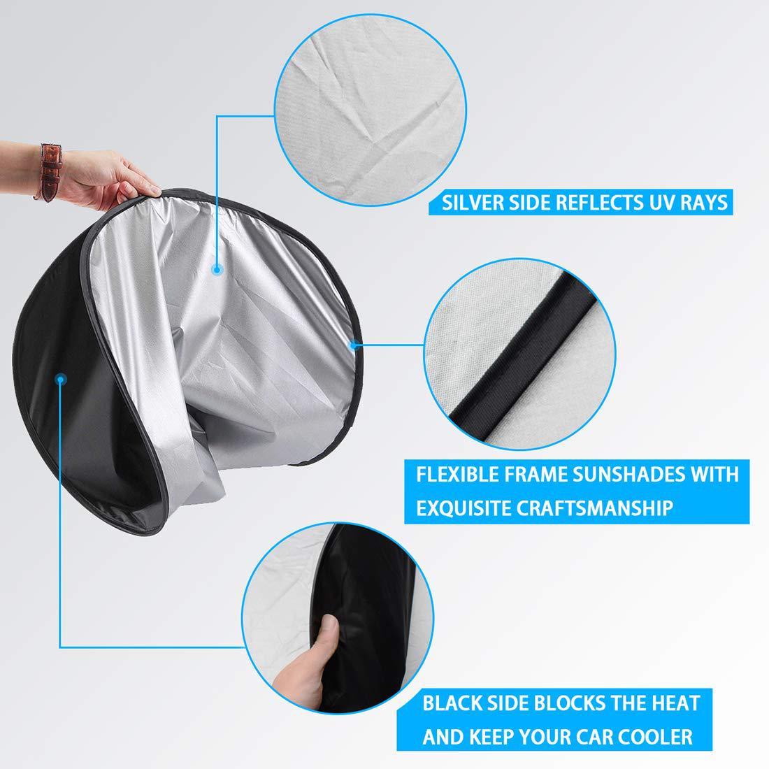 Mini Car Sun Visor Windshield Foldable Sunshade Amazon Panoramic Sunroof Mini Sunshade Curtain