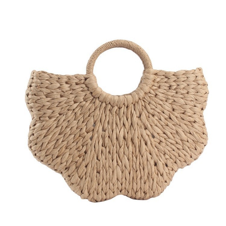 Handmade Straw Woven Bag with Unique Design, Cloud-Shaped Bag, New Woven Bag for Women, Casual Versatile Tote Basket Bag Handmade Straw Woven Bag with Unique Design, Cloud-Shaped Bag, New Woven Bag for Women, Casual Versatile Tote Basket Bag