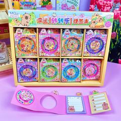 Kapi Lucky Spin メモパッド折りたたみクリエイティブ楽しいハンドブックメッセージブックかわいいカラーページ学生賞品