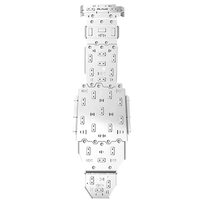 Hi4-Z battery chassis armor, Underbody protection plate/engine baffle