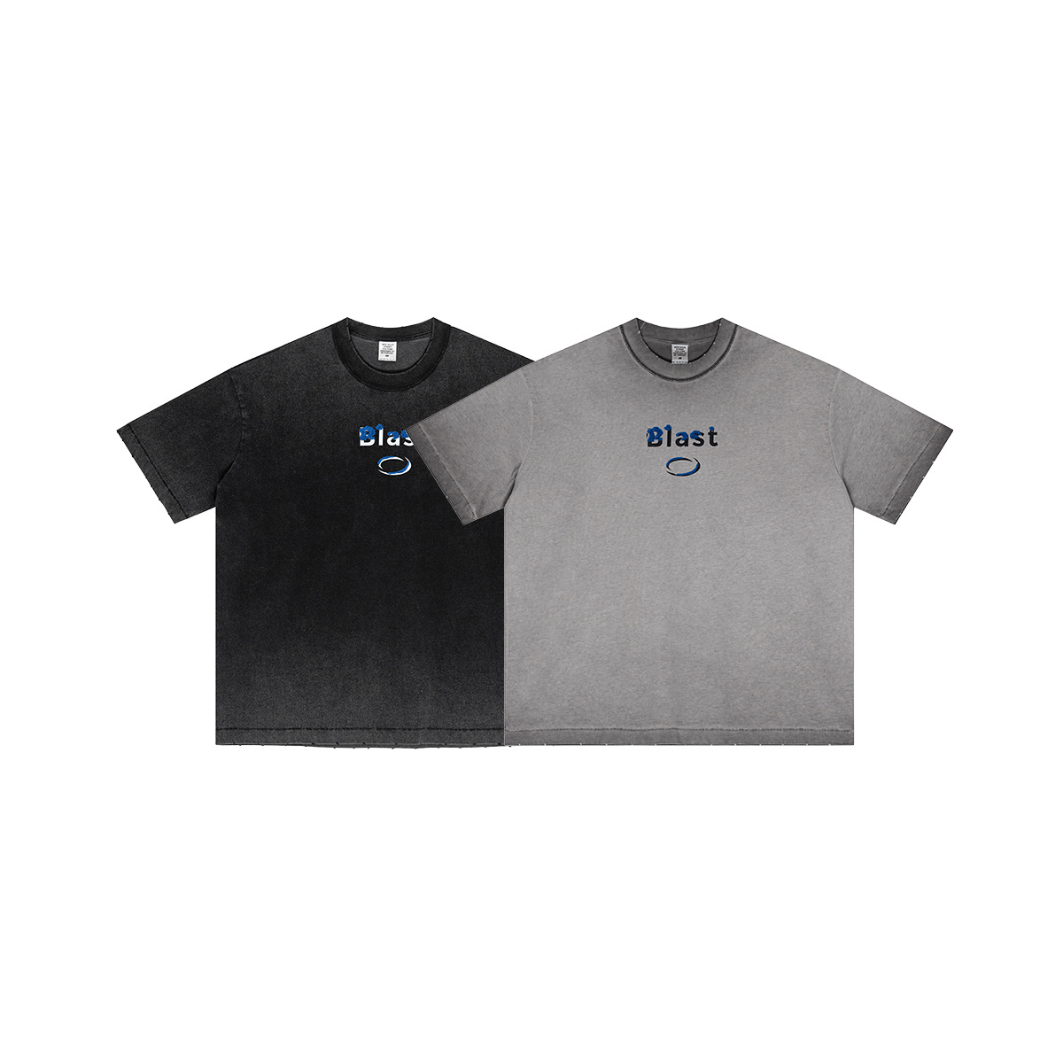 BE ropa de hombre | marca de moda estadounidense, pesada industria pesada, toalla tridimensional, bordado, estampado, bordes, fondo inverso, color frito, camiseta de manga corta, moda masculina