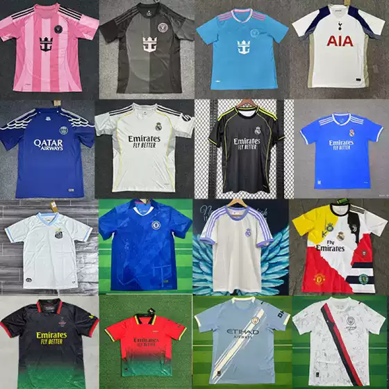 2526 Real Madrid Jersey Barcelona Chelsea Miami Ac World Cup Real Madrid Brazil Football Jersey