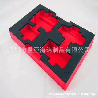 epe白色珍珠棉内衬加工定制 仪器防震包装盒内衬
