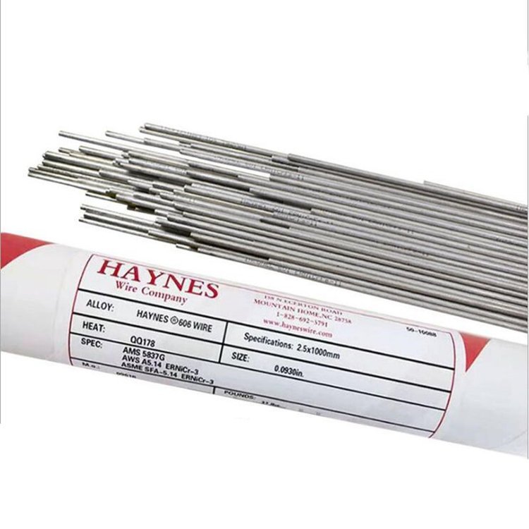 美国哈氏合金HAYNES 200 镍基焊丝 ERNi-CI 氩弧焊丝TIG气保焊丝