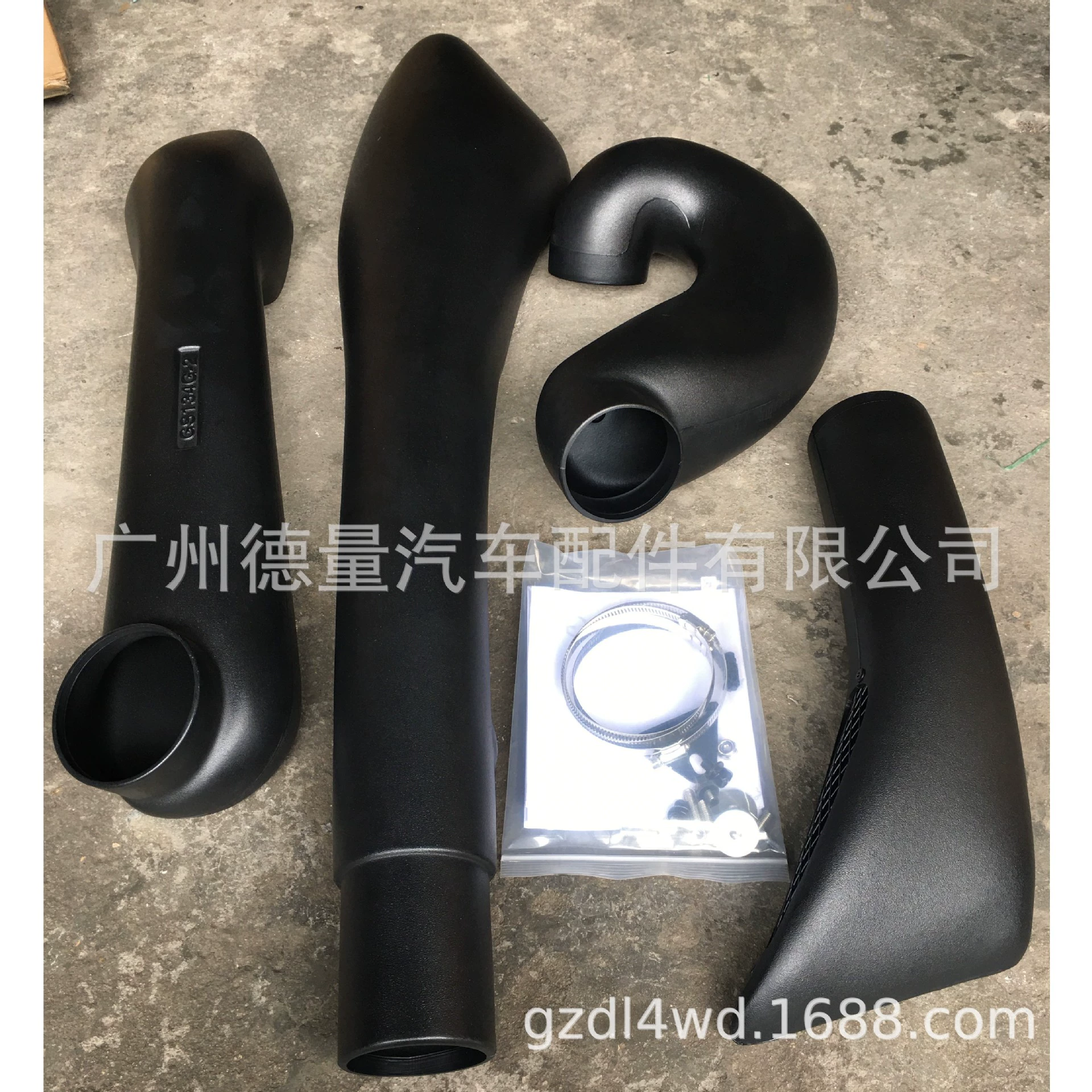 Подходит для Isuzu D-Max 2021-2024, модифицированный пикап, комплект для установки воздушного впускного шланга для проходимости.