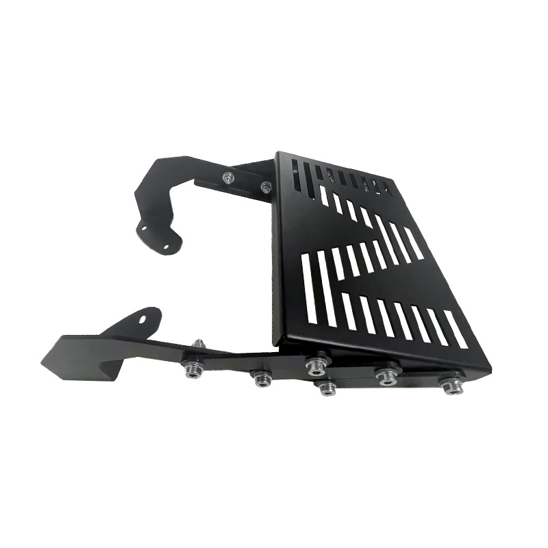 Para NMAX155 Motocicleta trasera móvil porta maletero soporte telescópico Black Sliding Mobile Tailgate