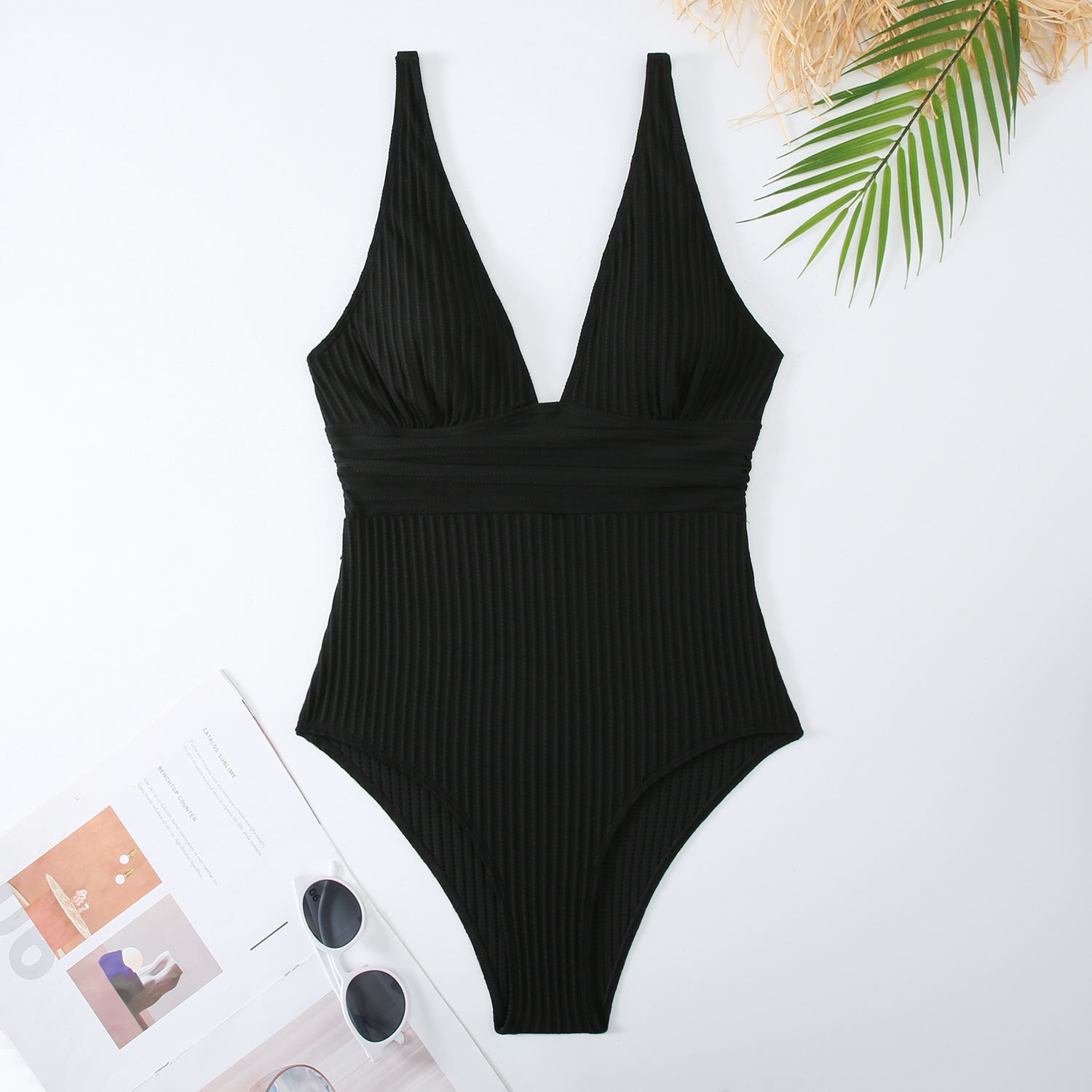 Women's Sexy Solid Color 1 Piece One Piece Swimwear display picture 31