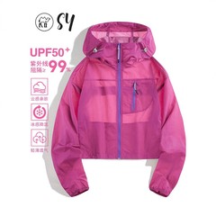 WASSUP 共同ブランドの女性用日焼け止め服 2025 年夏の新しいスタイルの抗 UV 軽量、通気性、見栄えの良いショート ジャケット