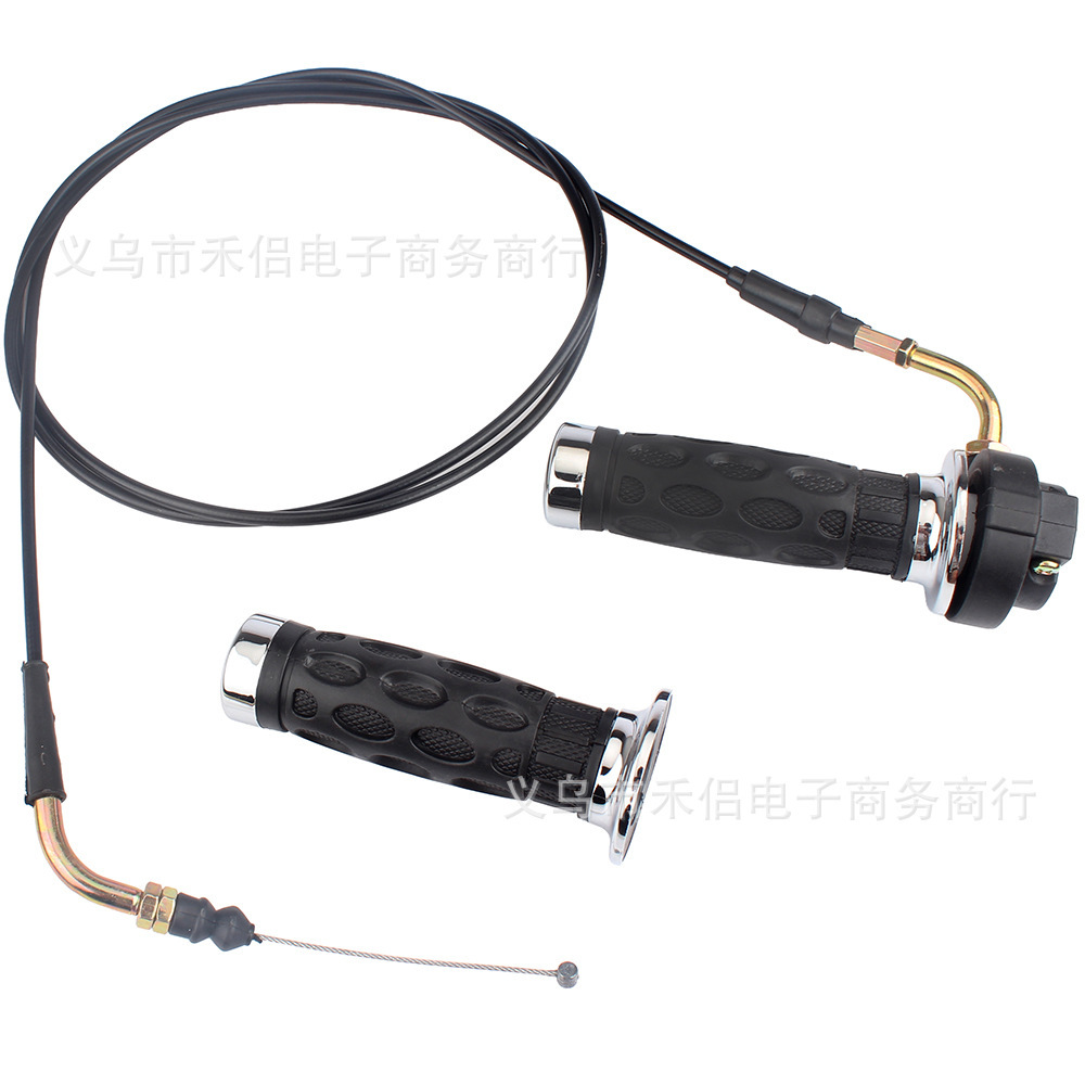 Pedal scooter GY6 125cc 150cc QMB139 throttle grip seat fuel filler pull cord