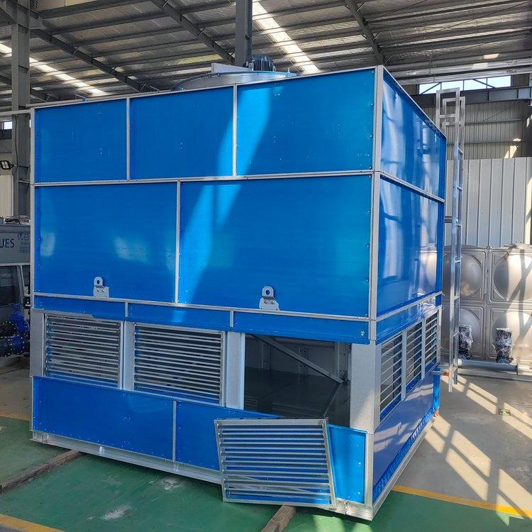 冷却塔降温水塔工业节能制药造船中频炉不锈钢闭式横流节能高效