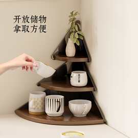 亚克力杯架杯子收纳置物架桌面转角咖啡杯放置架家用小型纸杯放置