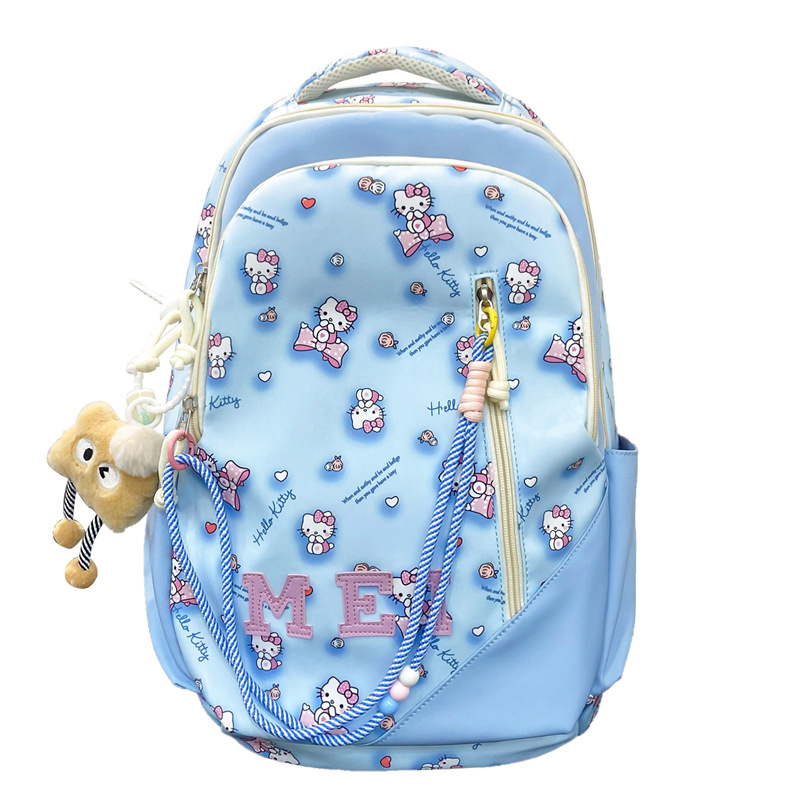 Al por mayor nueva mochila escolar del campus, mochila de impresión encantadora, mochila de viaje de ocio de gran capacidad