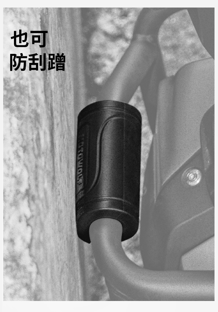 Mordo Wolf Racing Motorcycle Bar Thickened Anti-collision Block Motorcycle Modification Accessories Bumper Anti-fall Protective Cover