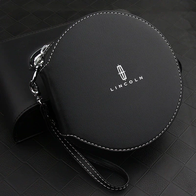 Holder, Multimediya və saxlama aksesuarları - lincoln-round-cd-bag-silk-screen-logo-style