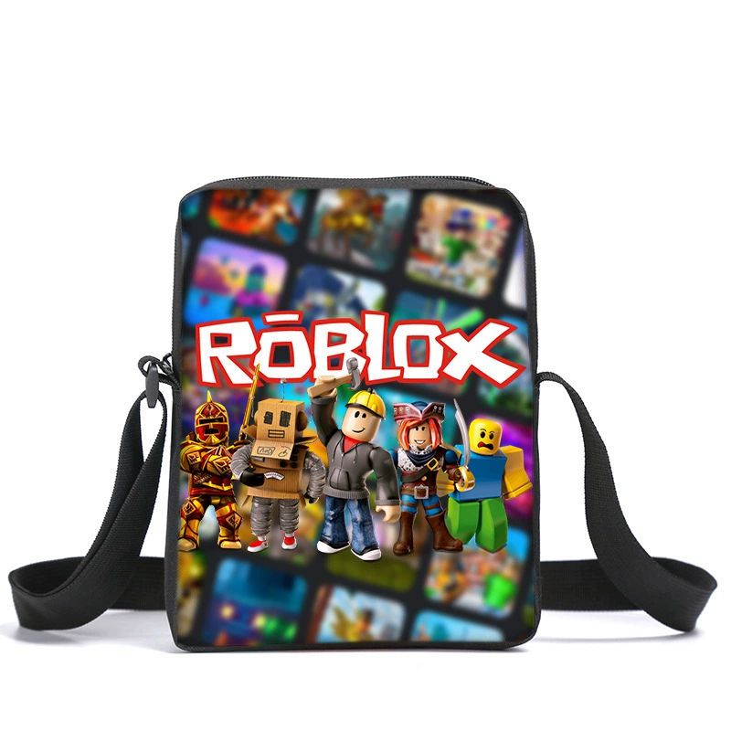 Сумка-планшет Roblox, аксессуар к игре, для учащихся начальных и средних классов, мультяшная унисекс рюкзак-сумка