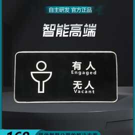 智慧厕所公厕有人无人厕位显示屏门头牌公共厕所引导系统喜视界