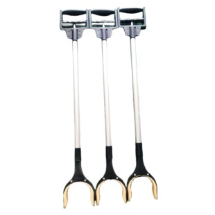 Sanitation Clip Lengthened Stainless Steel Garbage Clip Household Picker Aluminum Alloy Cleaning and Sanitary Tool Long Handle Clip