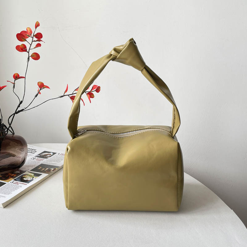 Tendencia ocio versátil nuevo diseño de nicho 2026 moda simple nudo bolso de tofu bolso de mujer bolso de mano